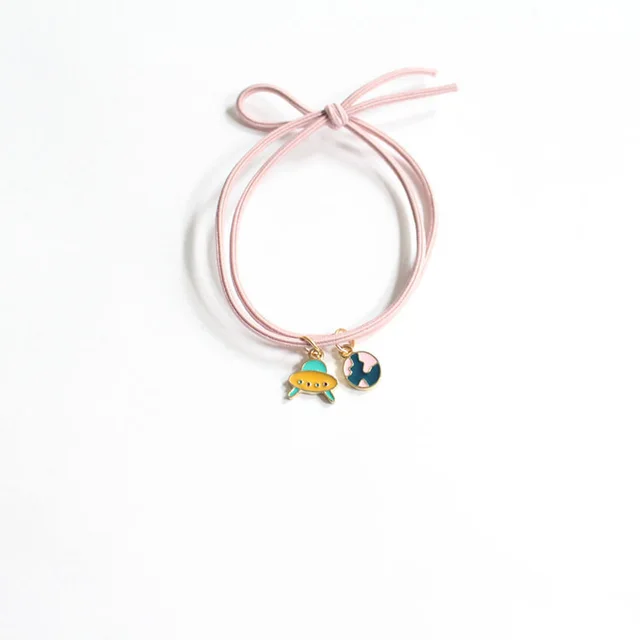 Small Japanese sweet Korean cute hair accessories Yellow Planet - Shop at LoveMi