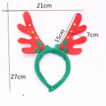 Christmas antler headband children adult headband - Green