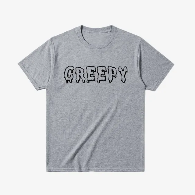 Round neck short sleeve T shirt Grey - Shop at LoveMi