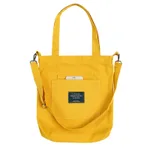 Canvas bag female slung ins with the same bag Korean version of Harajuku ulzzang college students bag school bag - Yellow