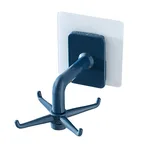 Creative non-punching rotatable hook - Blue