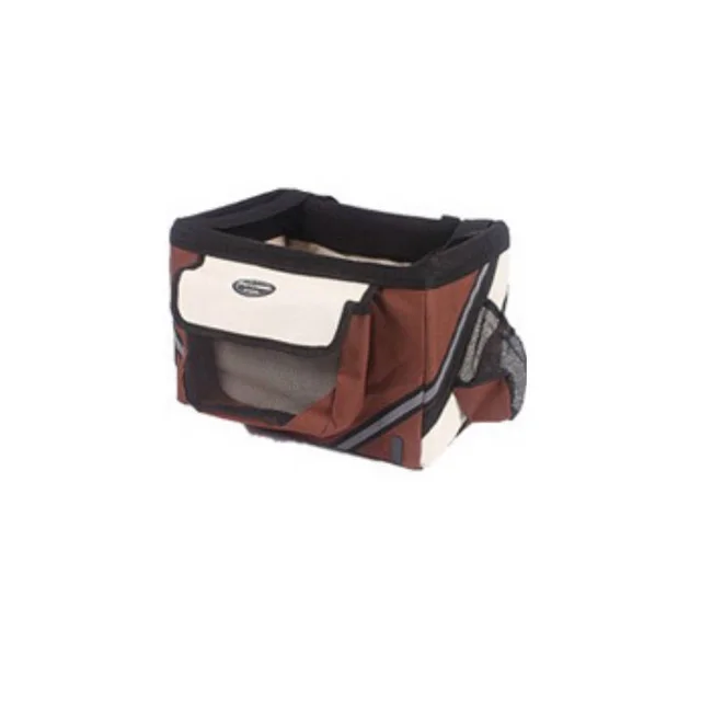 Pet Bicycle Carrier Cat Dog Bicycle Bag Bike Removable Basket Handlebar Front Basket Small Cat Dog Carrier Coffee - Shop at LoveMi