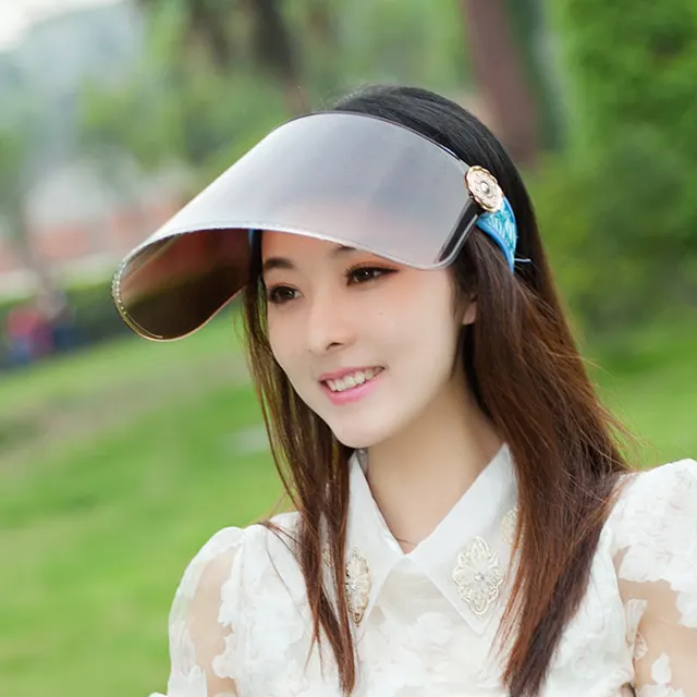 Sun protection lens sun hat - Sky Blue