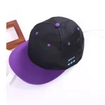 Manufacturer Cross Border Supply For Music Calls Stereo Baseball Wireless Bluetooth Hat Hip-hop Hat - Blue
