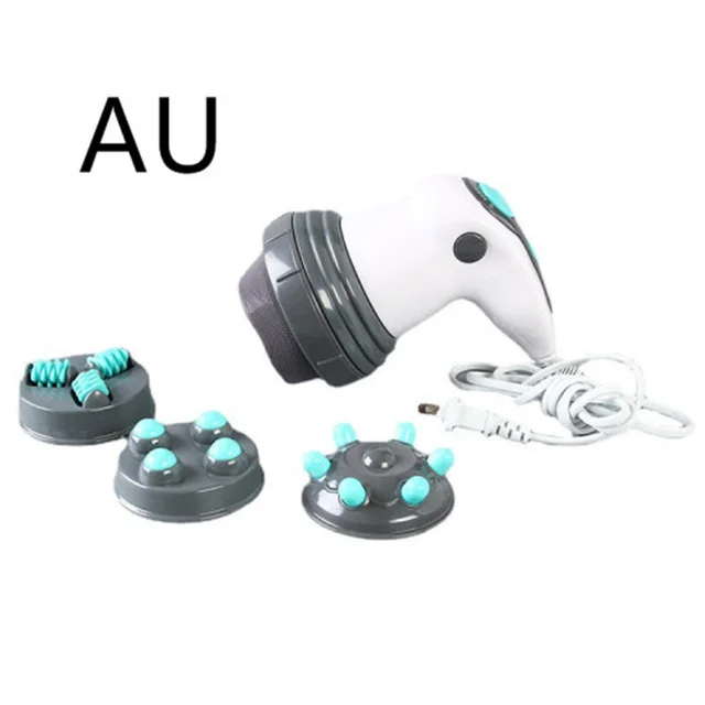 Electric Noiseless Vibration Kneading And Massage Roller Full Body Massager - Au Plug