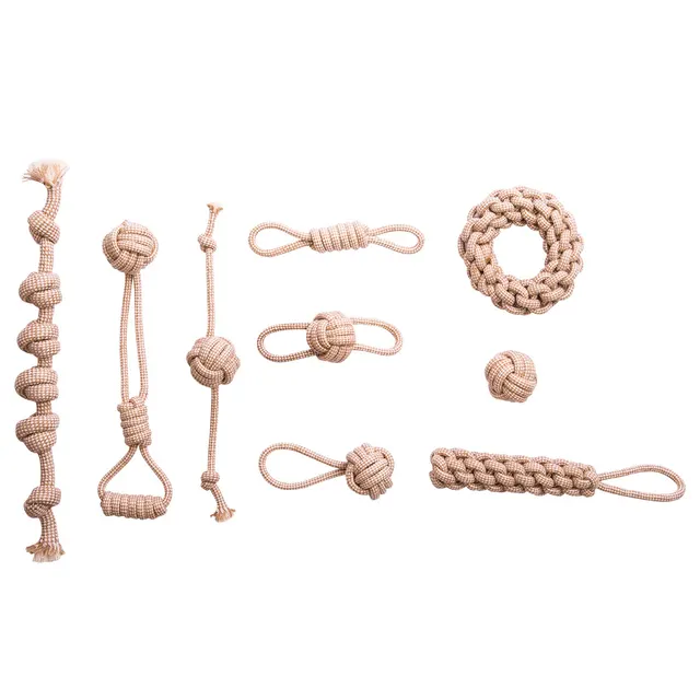 Tooth cleaning pet toy Nine Piece Set - Shop at LoveMi