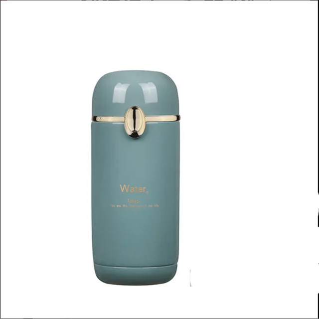 Big Belly Cup 304 Vacuum Cup Female Stainless Steel Water Cup - Dark Green