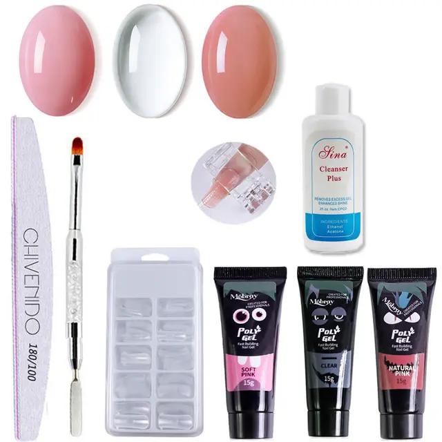 Nail Art Solid Extension Glue Set - 159 Set