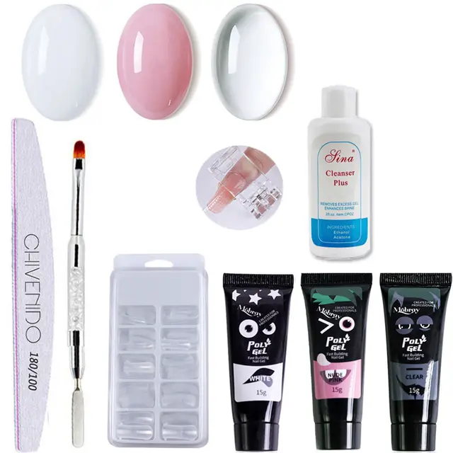 Nail Art Solid Extension Glue Set 245 Set - Shop at LoveMi
