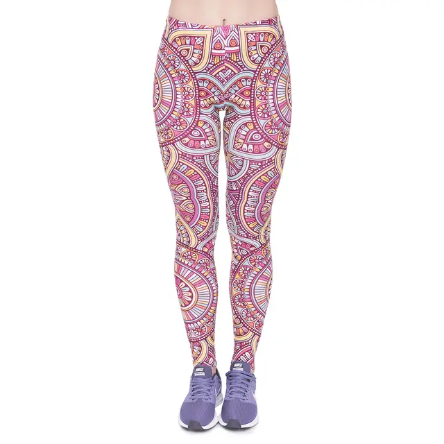 Digital printed cropped trousers 26Style - Shop at LoveMi