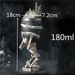 Tall Skull Helmet Cup Halloween Stainless Steel Inner Water Cup - Skull Goblet