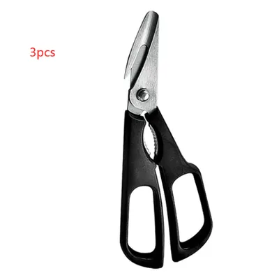 Multifunctional kitchen scissors Black 3Pcs - Shop at LoveMi