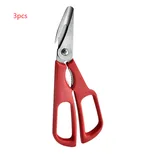 Multifunctional kitchen scissors - Red 3Pcs