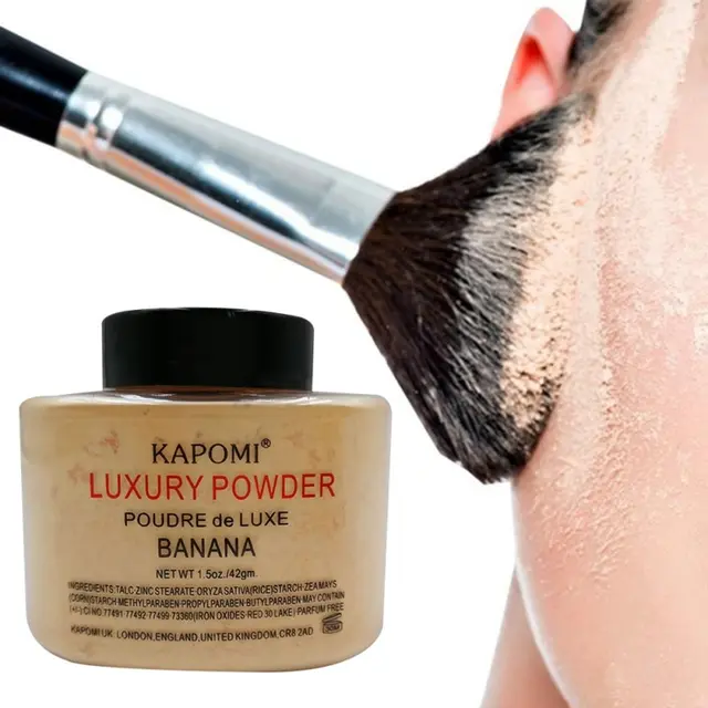 Banana Makeup Loose Powder - Yellow