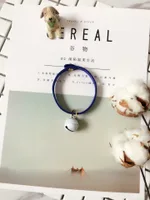 Candy-colored necklace pet bell - Royal Blue