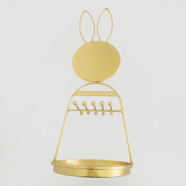 Jewelry shelf dresser mirror makeup mirror - Rabbit