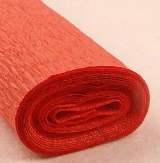 250x50cm Decorative Crepe Paper - Orange
