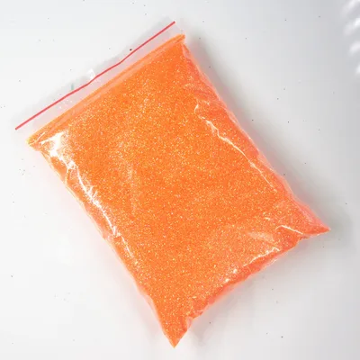 Nail glitter powder Nail glitter powder Orange - Shop at LoveMi