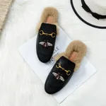 Wear flat bunny shoes in autumn and winter - Bee-36