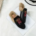 Wear flat bunny shoes in autumn and winter - Serpentine-36