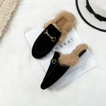Wear flat bunny shoes in autumn and winter - Velvet Surface-34