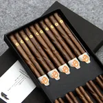 New simple style mahogany chopsticks for home kitchen - Golden Print