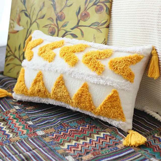 Style modern minimalist pattern waist pillow pillowcase - Summer Solstice