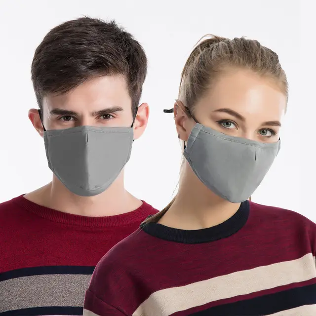 Pm2.5 activated carbon mask Grey - Shop at LoveMi