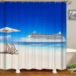 Digital printing shower curtain - 1Style