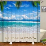Digital printing shower curtain - 4Style