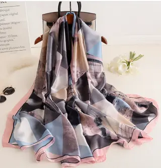 Women's silk scarf - Fs1