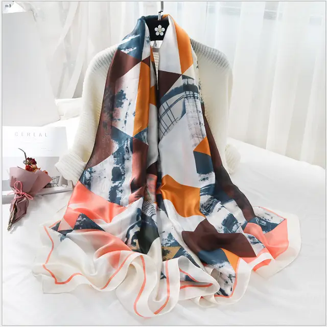 Women's silk scarf - Fs2