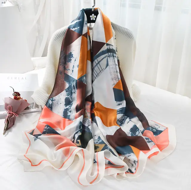 Women's silk scarf - Fs4