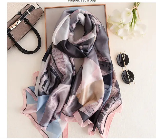 Women's silk scarf Fs5 - Shop at LoveMi