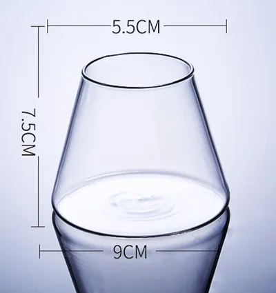 Glass cocktail glass wine glass 2Pc 300 350Ml - Shop at LoveMi