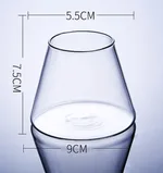Glass cocktail glass wine glass - 2Pc 300 350Ml