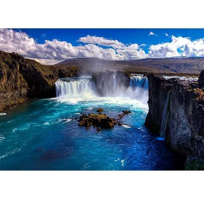 XXL 5D Diamond Painting Erstaunlicher Wasserfall 60X80Cm - Shop at LoveMi