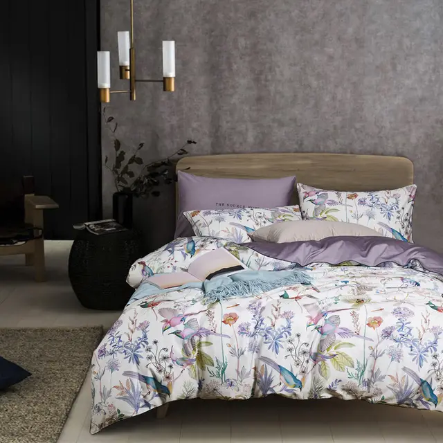 Four piece cotton bed White - Shop at LoveMi