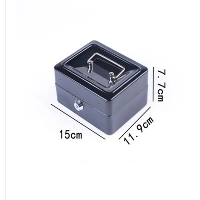 Fireproof and waterproof document storage box Black - Shop at LoveMi