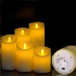 Luma Candles Real Wax Flameless Candles (-set) - 3 Sets Of Glossy Models 1012.515Cm
