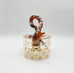New summer round box transparent bag - Yellow