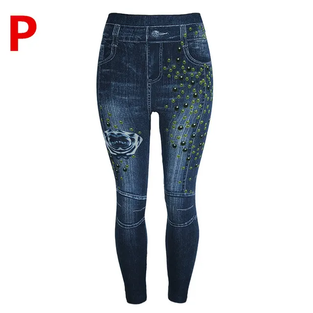 Cropped cotton high-rise cropped pants - P Style