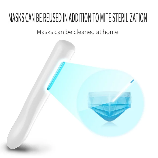 UV hand disinfection stick - White