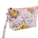 Monogram tarpaulin printed make-up bag - Pink
