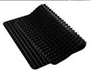 Non Stick Silicone Pyramid Cooking Mat Baking Mat With Grid Versatile Oven BBQ Cooking Mat Heat Resistant Mat Kitchen Tools Kitchen Gadgets Black - Shop at LoveMi