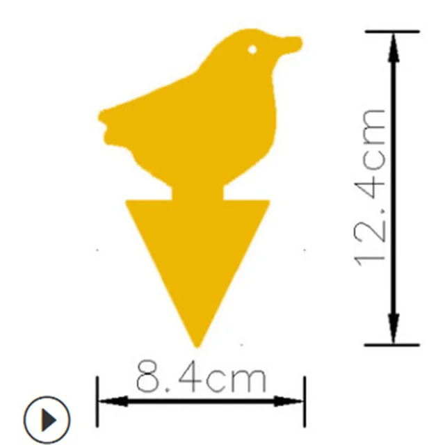 Catch Tablets Sided Catcher Plant Garden Fruit Fly Pest Control Non toxic Adhesive Medicine and Pest Control for Garden Bird - Shop at LoveMi