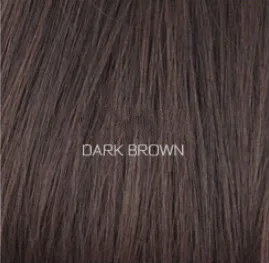 Wig European and American ladies short hair grandma gray hood Dark Brown - Shop at LoveMi