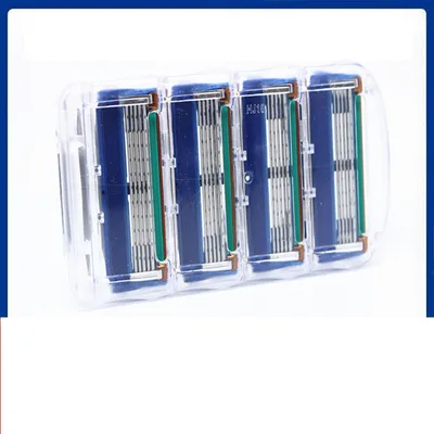 three layer blade manual razor blue Default - Shop at LoveMi