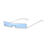 Sandproof steampunk wind sunglasses - Blue