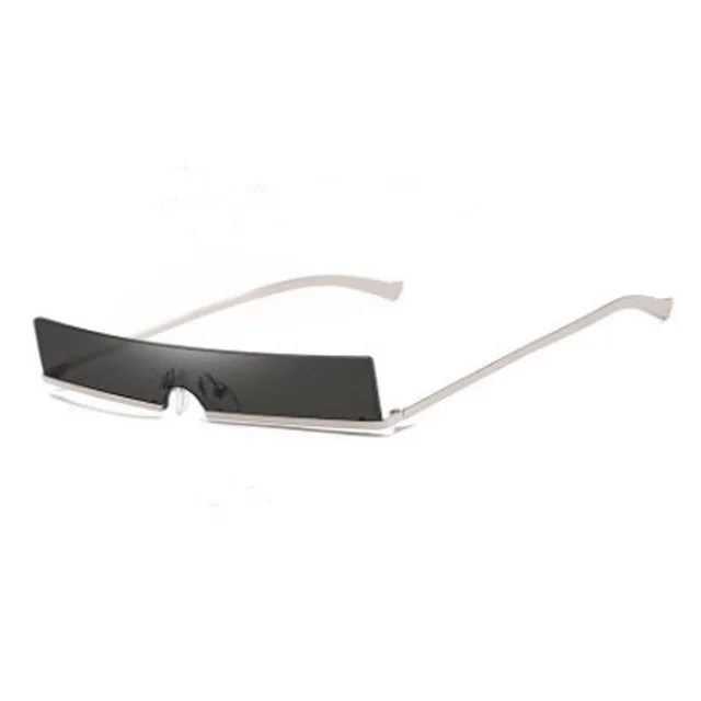 Sandproof steampunk wind sunglasses - Silver Grey